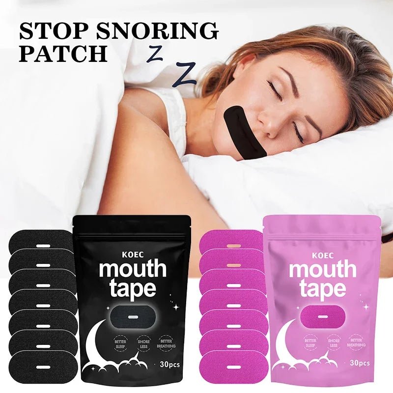 Mouth Breathing, Anxiety & Night-Time Overthinking: How KOEC Mouth Tape Helps Calm Your Sleep - KOEC