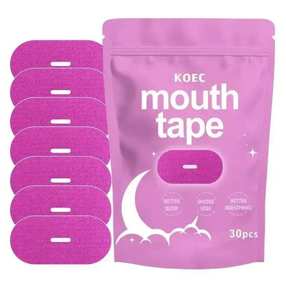KOEC Mouth Tape - anti snoring mouth tape - KOEC sleep strip - stop mouth breathing - KOEC